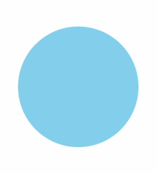 Picture of SKY BLUE CAKE DRUM  D30XH1.2